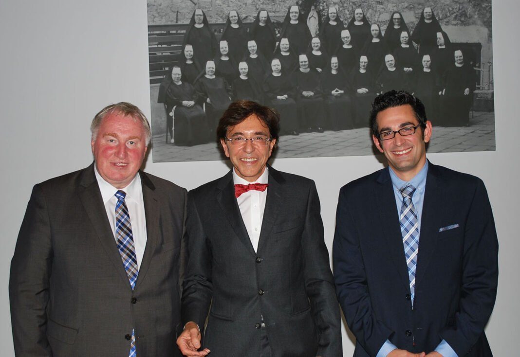 Parlamentspräsident Lambertz Premier Di Rupo Minister Antoniadis 2014