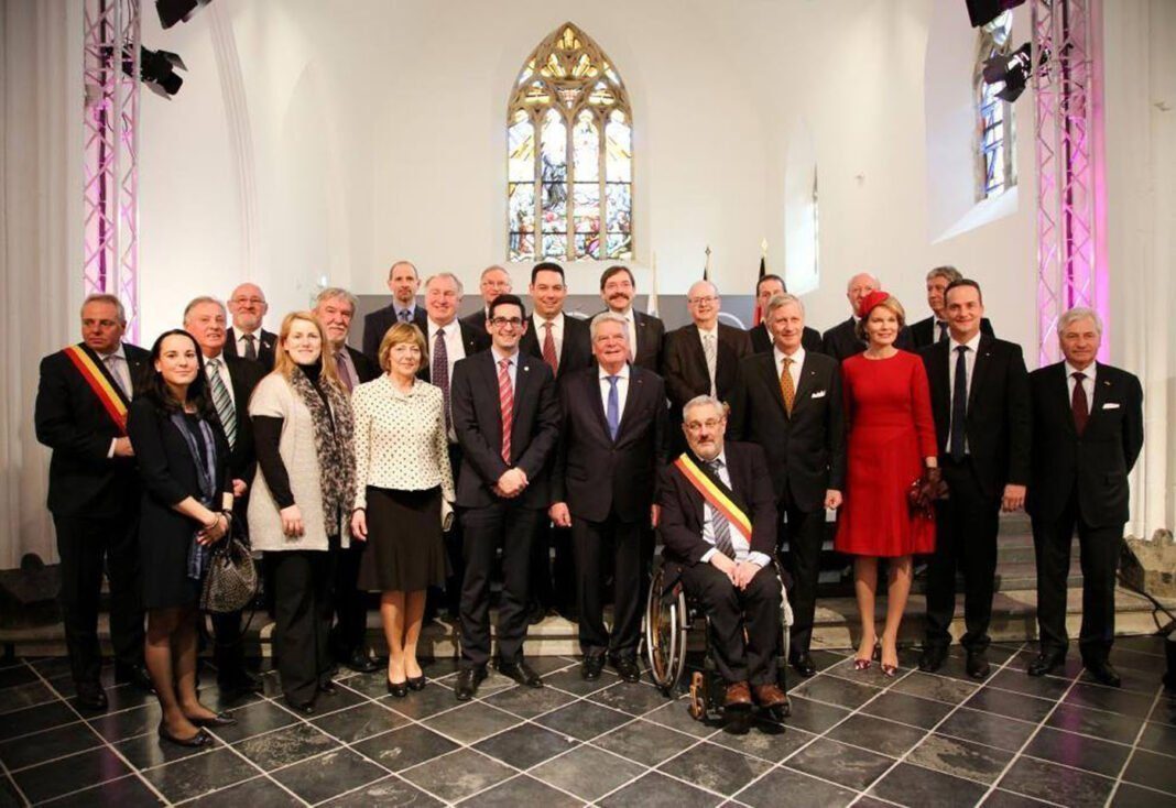 Staatsbesuch König Philippe & Königin Mathilde, Bunderspräsident Gauck & Gattin, Regierung der Deutschsprachigen Gemeinschaft Belgiens