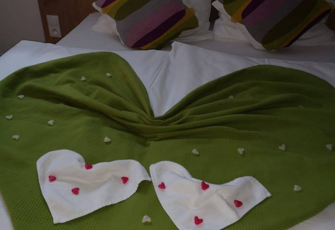 Zimmer für das Brautpaar